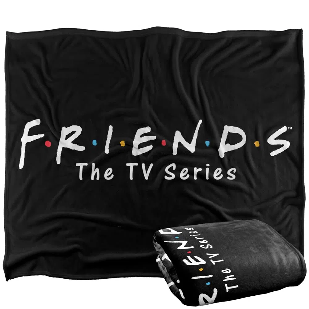 FRIENDS Silky Touch Kuscheldecke, Optimalweich, 152 x 127 cm