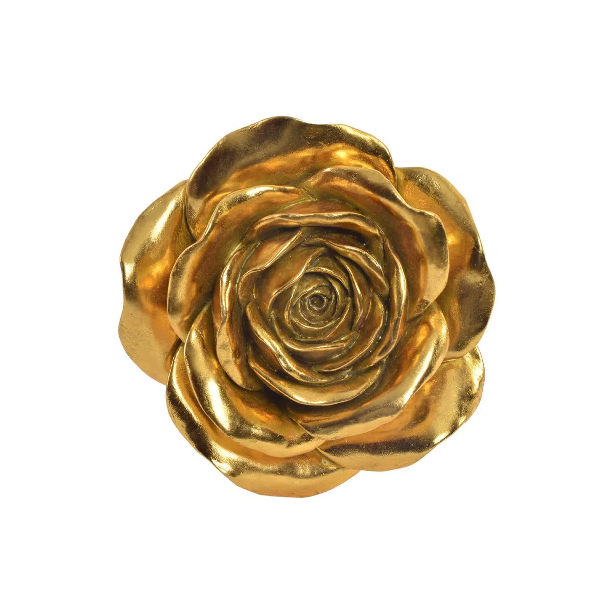 DECORACION PARED RESINA 18X8X18 FLOR ENVEJECIDO