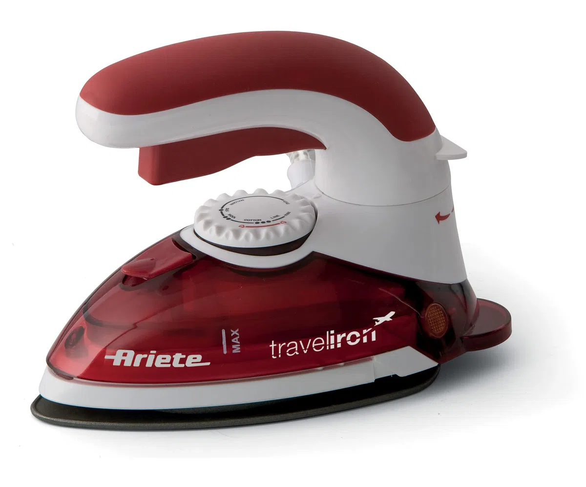Ariete 6224 Reisebügeleisen "Travel Chic" / 800 Watt, Rot, One Size