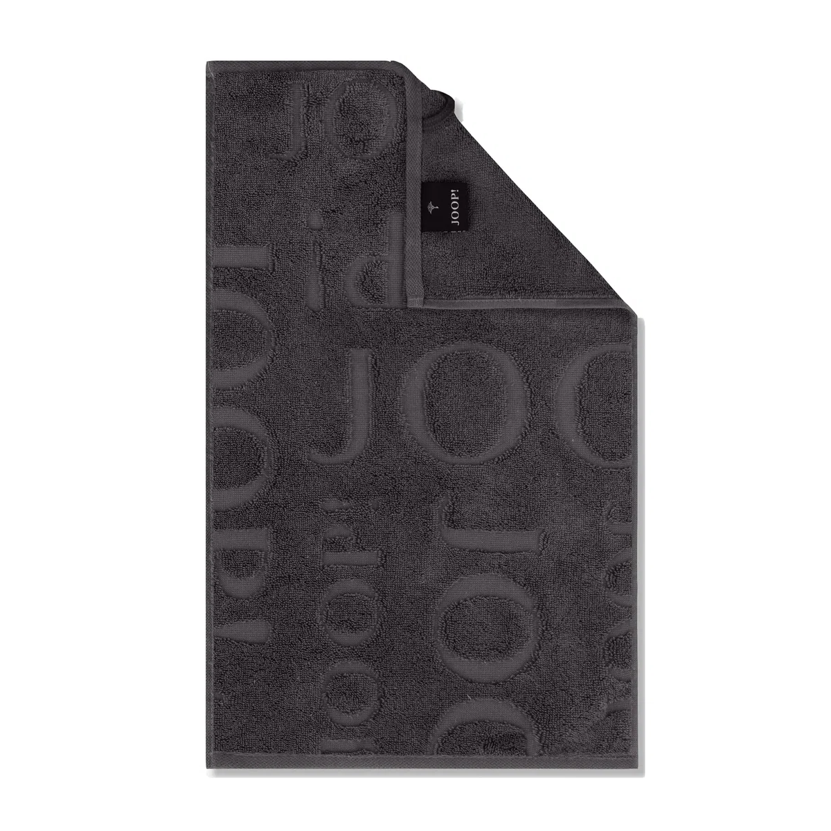 Joop! Gästetuch 30x50 Selection 1711-740 anthrazit Handtuch Baumwolle Frottier 550 g/m² weich saugfähig Made in Germany