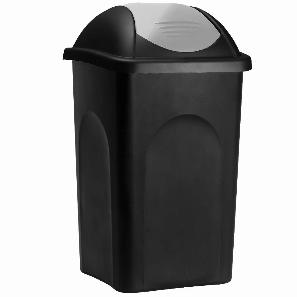 Stefanplast® Mülleimer mit Schwingdeckel, 60 Liter
